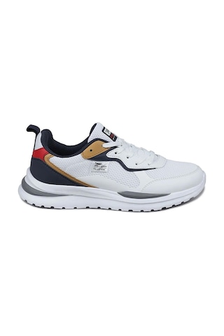 JUMP 27985 MERDANE E-WHITE/NAVY/RED SPOR AYAKKABI Beyaz