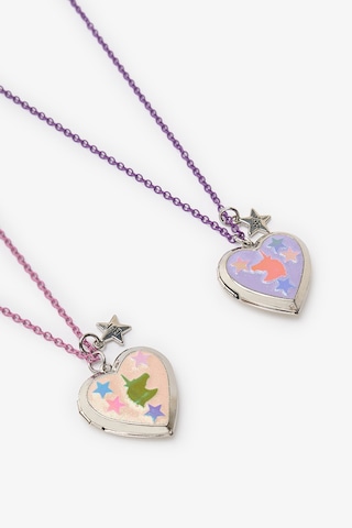 Penti Kız Çocuk Unicorn Bff 2li Kolye Renkli