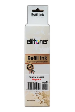 Elittoner Canon Gı-41m Mürekkep Kırmızı G1420, G2420, G3420 70ml