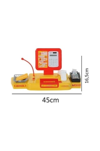 Hamburger Dükkanım Işıklı Sesli Barkod Okuyuculu Tartılı Pos Makineli Hesap Makineli Oyun Seti
