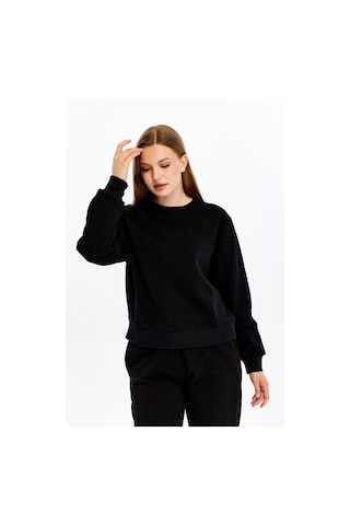 Defys Kadın Basic Sweat Siyah