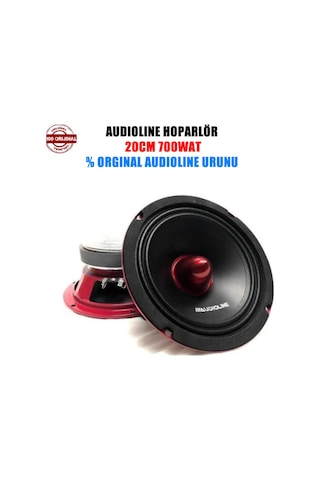 Audioline Ad 88 Pro 20 Cm Profesyonel Midrange Hoparlör 700Wat