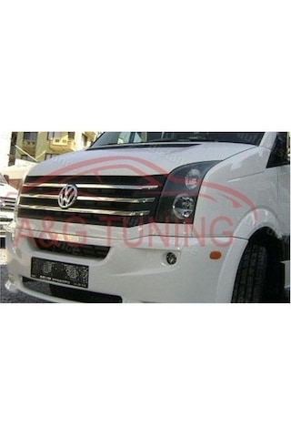Vw Crafter Krom Ön Panjur 2011-2017 6 Parça Paslanmaz Çelik N11.6292