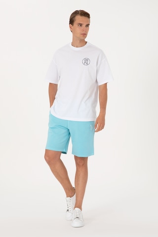 U.s. Polo Assn. Erkek Aqua Şort Örme 50298037-vr007 Aqua