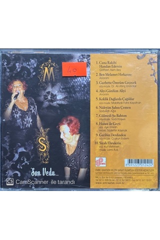 Plak Değildir Cd Dir Cd Müzeyyen Senar Son Veda Cd