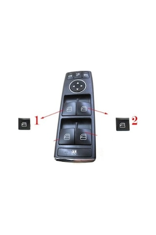 Mercedes W204 Cam Düğmesi Kapak W212 C180 C200 için