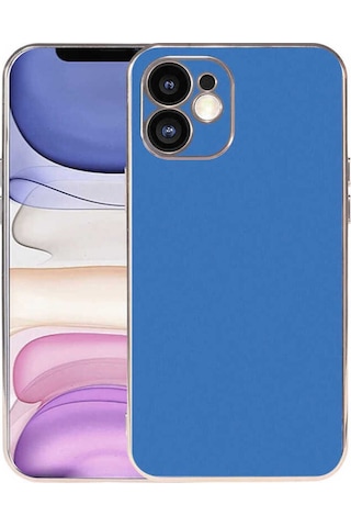 Apple Uyumlu iPhone 11 Kılıf Zore Viyana Kapak Saks Mavi