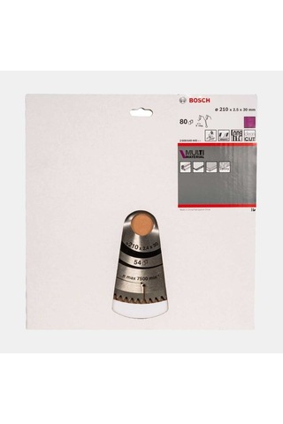 Bosch Daire Testere Bıçağı Alu 210x30 Mm 80 Diş