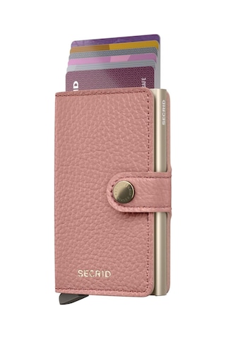 Secrid Miniwallet Pebble Kartlık Cüzdan Rose Çok Renkli
