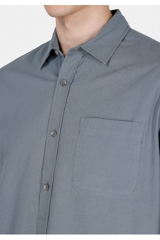 Colin's Colins Regular Fit Shirt Neck Düz Erkek Yeşil Uzun Kol Gömlek Cl1073761 Cl1073761 Q1.v1 Pgr Yeşil