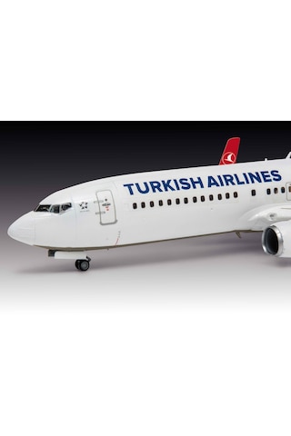 Revell Boeing 737-800 63772 Model Kiti, Plastikten Yapılmamış, 1:144 Ölçekli, Aksesuarlı, 63772