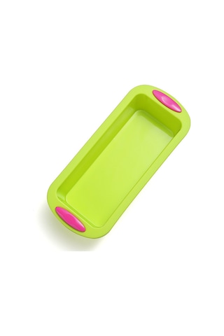 Reedark Kesikli Renkli Ekmek Ve Kek Pişirme Kalıbı - Fırın Uygun Silikon Materyal - Dikdörtgen Şekil - Kolay Temizlenir Diğer