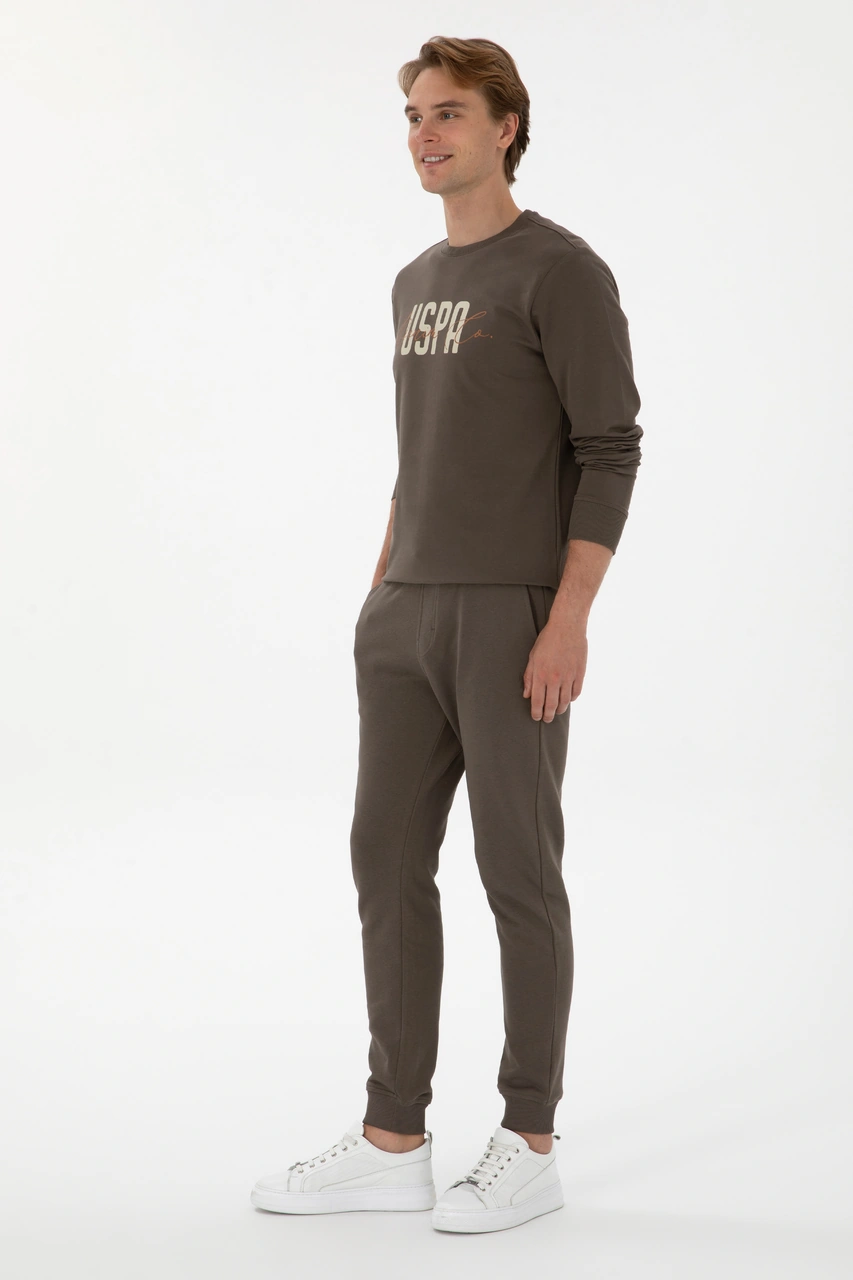 U.s. Polo Assn. Erkek Vizon Eşofman Altı 50313759-vr052 Vizon