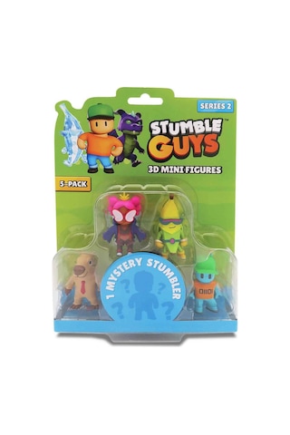 Stumble Guys 5 Li Mini Figür Seti S2 Tuy14000 Capybara