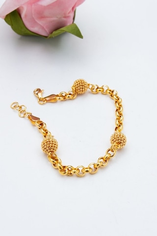 Latif Kuyumculuk 22 Ayar Altın Zincir Dorika Altın Bileklik Lkblk1225 Altın Sarı Altın