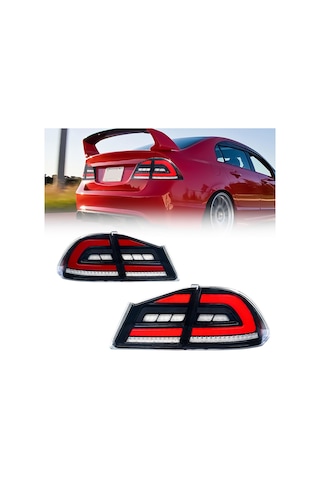 Autogp Honda Civic Fd6 Stop Lambası Ledli Japon Model 2006 / 2012