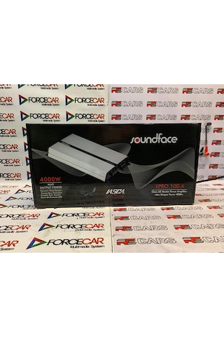 Soundface - Xpro-100.4 4 Kanal Midrange Amplifikatörü