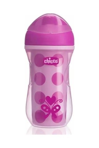 Chicco Isı Yalıtımlı Active Bardak 14 Ay+ 266 Ml - Pink Çok Renkli