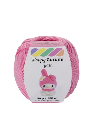 Happy Yarn Happy Gurumi Amigurumi Örgü İpi 50gr 130m Pembe