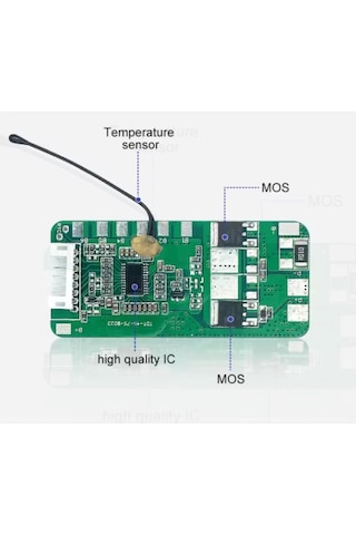 Tdt 7s 10a Lifepo4 Pil Koruma Devresi Bms