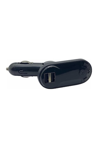 12v-24v Transmıtter Aux/bluetooth/mp3/sd Kart/usb X 2 Şarj Uzaktan Kumandalı Siyah