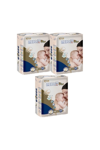 Pedo Plus Bebek Bezi Beden:2 3-6kg Mini 120 Adet Jumbo Fırsat P 3'lü