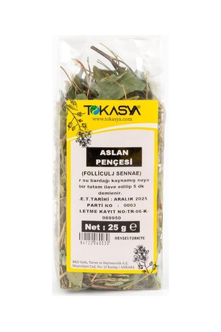 Tokasya Aslan Pencesi Otu 5 x 25 G