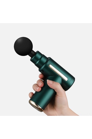 Hangfox Ev Ve Taşıma Kolay Kas Gerginliği Giderici Masaj Aleti - 6 Seviye Hız Ayarı 1800-3200rpm , 4 Değiştirilebilir Uç, 1200mah Pil, Type-c Şarj Kırmızı