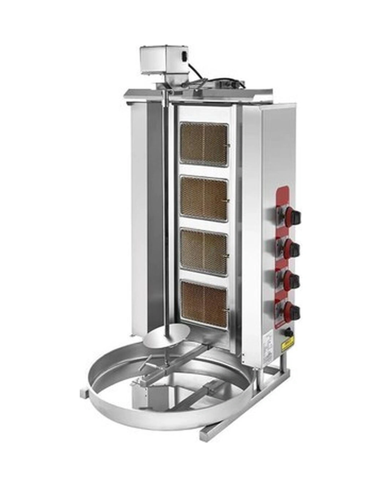 4 Radyanlı Üstten Motorlu Döner Ocağı-73299