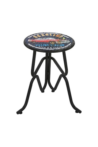 Vitale Gasoline Metal Tabure Ak.Gm0007