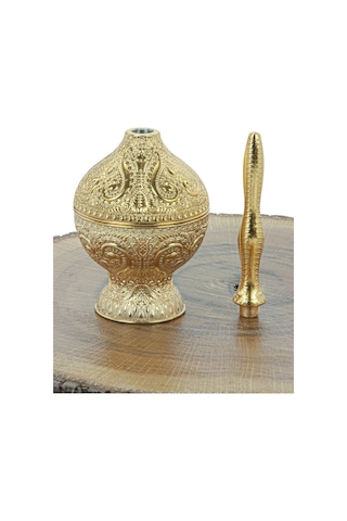 Güldanlık - Gül Suyu Şişesi - Gold