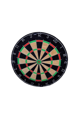 Avessa Domuz Kılı Dart Tahtası Profesyonel Dart Seti 6 Adet Ok Da