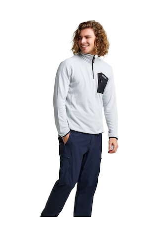 Slam Act Lgt Grıd Fleece Gri Gri