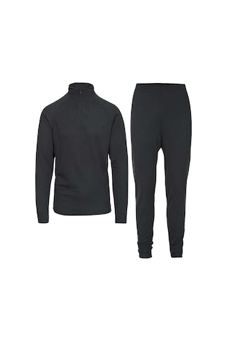 Trespass Trespass Unite360 - Adults Base Layer Set Unisex Siyah Içlik Set Blx Siyah