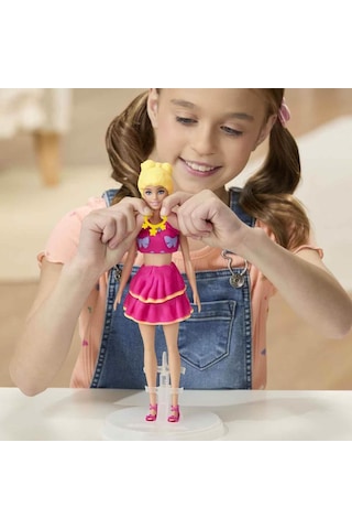 Play Doh Barbie Fırfırlar Ve Fiyonklar Seti G31566 Sarı