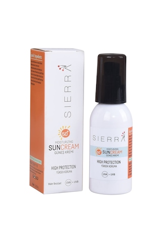 Sierra Güneş Koruyucu Yüz Kremi SPF50+ 50 ML