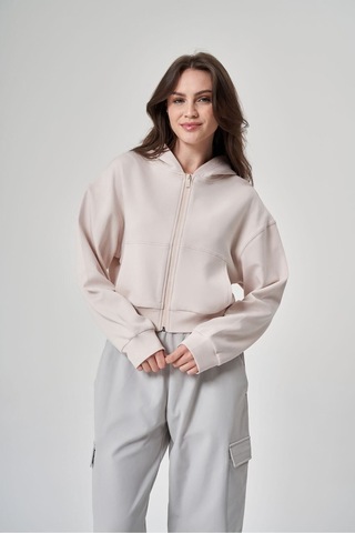 Ayessa Kadın Sweatshirt 1529109 Pudra