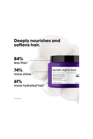 Loreal Professionnel Keratin Alpha Sleek Saç Bakım Maske 500 Ml