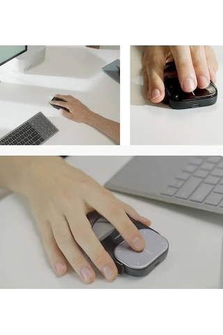 Ayrılabilir Mıknatıslı Modern Mouse Kablosuz Bluetooth Mouse Fare -