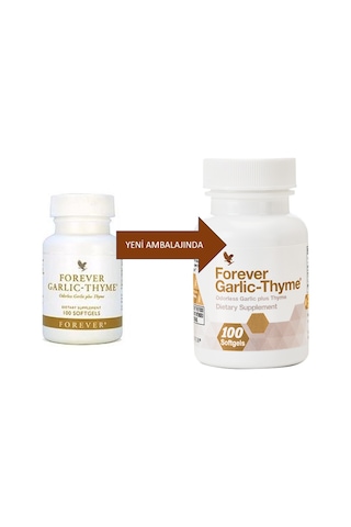 Forever Garlic Thyme Sarimsak Kekik Tableti