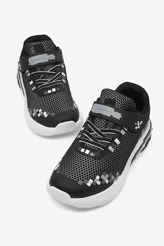 Tonny Black Rahat Kalıp Nefes Alabilen Cırtlı Işıklı-ışıksız Sneaker Çocuk Unisex Siyah Sneaker Tbtmkd050