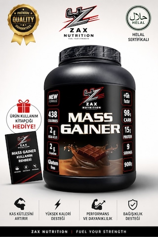 Mass Gainer 900 Gr Çikolatalı Çikolata