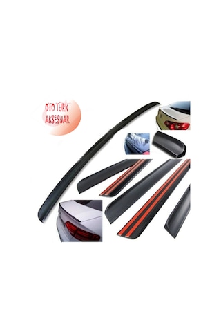 M3 Universal Bagaj Üstü Kauçuk Spoiler Dar 135 X 3.5 Cm