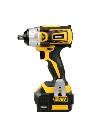 Rtrmax RTX2028 Şarjlı Somun Sıkma Kömürsüz 1/2 250 Nm 2x4 Ah Çift Akü X-Lion - Akü Dahil