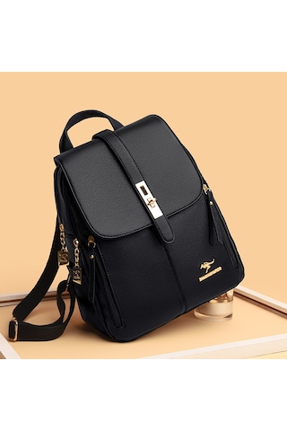 Sırt Çantası Kadınlar İçin Yeni Basit Ve Şık Bayan Sırt Çantası İşe Gidip Gelme Tüm Eşleşen Büyük Kapasiteli Tek Omuzlu Beyaz Ana Resim Rengi Diğer