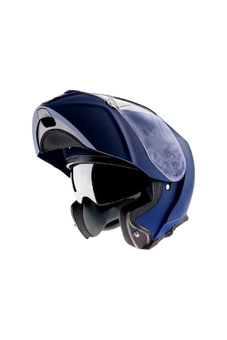 Axxis Gecko Sv Solid Matt Blue Çene Açılır Kask