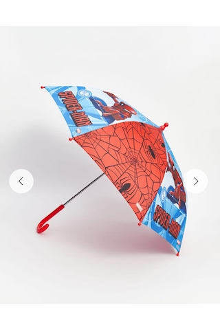 Spider-man Lisanslı Erkek Çocuk Şemsiye Çok Renkli