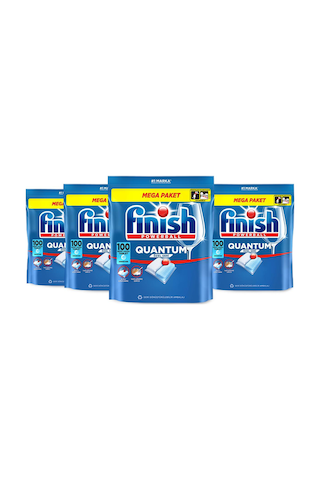 Finish Quantum Özel Seri Bulaşık Makinesi Deterjanı Kapsül Tablet 400 Adet 100x4