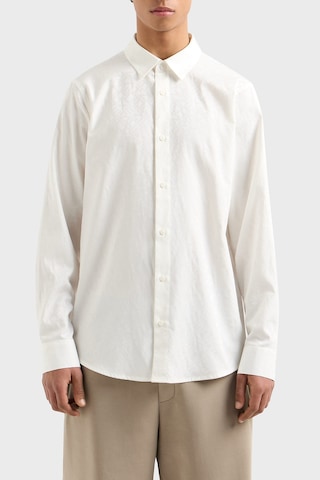 Armani Exchange Erkek Gömlek Xm000431 Af13131 F0045 Ekru Ekru