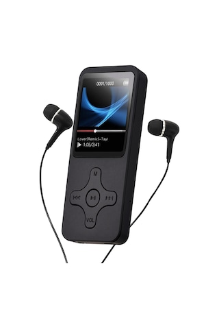 Kangvka 32gb Bluetooth Çalar, Mp3/mp4 Oynatıcı, Lcd Ekranlı, Fm Radyo, Kayıt Fonksiyonu, Öğrenci Taşınabilir Müzik Aleti